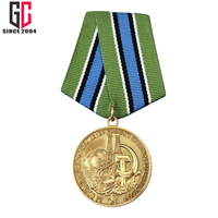 Médailles et insignes commémoratifs en métal personnalisés d'usine depuis 15 ans : Médaille du chemin de fer Baïkal-Amour