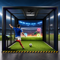 Máquina de Juego Simulador de Fútbol AR BLEE, Máquina de Entretenimiento Interactiva, Simulador de Fútbol con Proyección Deportiva Digital Sensorial