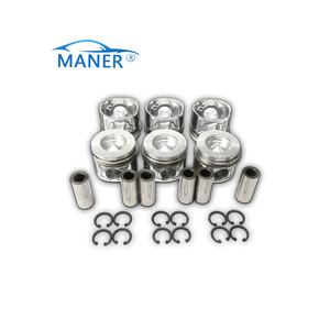 MANER 059107065DF 059107065DP 059107065FD Ensemble de piston de moteur automobile avec anneaux pour VW Audi Q7 3.0T CRC - Product Image 1