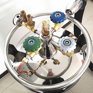 Contenedor LN2 de alto vacío, matraces de nitrógeno líquido autopresurizantes de 200 l para transporte criogénico - Product Image 6