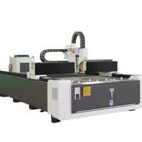 Découpeuse laser à fibre industrielle économique 3000W à plateau ouvert pour petite usine de traitement des métaux