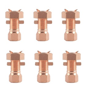 Perno dividido de cobre Premium para puesta a tierra Agarre fuerte a prueba de corrosión para pernos de líneas de transmisión y distribución de energía - Product Image 2