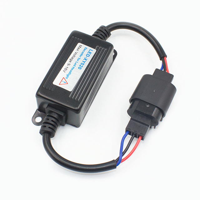 12V Canbus LED Canceller Error Free for Ford Cancellation Adaptor H13 Led Canbus Warning Canceller LED Decoder for BMW E49
