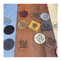Feuille de similicuir laserable mat vintage 12*24 pouces avec support en fibre sans adhésif, similicuir laserable de qualité supérieure
