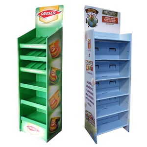 Expositor de Cartón Personalizable, Desmontable, con Ganchos, Organizador para Exhibición de Productos en Tiendas - Product Image 1