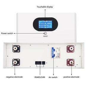 SMSEnergy 51.2V 300Ah 15kWh Batería de Litio de Grado A para Sistema Solar AC, Portátil LiFePO4, de Ciclo Profundo, Tipo Dividido para el Hogar - Product Image 2