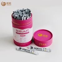 Tube en carton rigide de qualité supérieure, personnalisé pour l'emballage de compléments alimentaires, de pilules, de capsules, de marques de produits de remise en forme