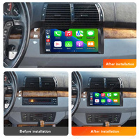 Lecteur multimédia pour BMW X5 1999-2006 E39-MEKEDE MS Car-play Android Auto ADAS DVR TPMS Autoradio Audio DSP Gps Navigation