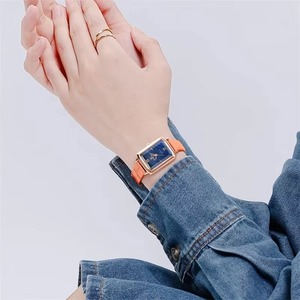 Drioshipping Factory Custom Logo Cheap Square Japan Quartz Female Wrist Watches Casual Ladies Gift Women Buck Watch Relogio - Product Image 6