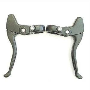 Palanca de Freno para Bicicleta de Montaña, de Aleación de Aluminio, Negra, Ligera, Accesorios para Frenos de Disco, Palancas de Manillar de Tres Dedos - Product Image 5
