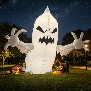 Fantasma <span class=keywords><strong>de</strong></span> Halloween inflable gigante para decoraciones al aire libre y exhibiciones <span class=keywords><strong>de</strong></span> eventos, accesorio <span class=keywords><strong>de</strong></span> fantasma inflable personalizado para promociones <span class=keywords><strong>de</strong></span> fiestas - Product Image 1