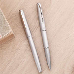 MAJOHN Ti200, pluma estilográfica de trefilado de aleación de titanio, Pluma de oro de 14K, pluma estilográfica de Metal para estudiantes adultos, hecha en China - Product Image 5