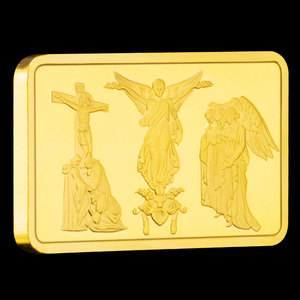 Trạm của Thập tự giá Christian sưu tập lưu niệm mạ vàng Thanh cho món quà Tôn Giáo - Product Image 2