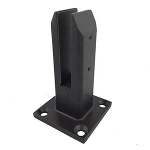 Espiga cuadrada de una pieza de acero inoxidable SS304/316 para sistema de barandilla de vidrio Almeja de vidrio cuadrada - Product Image 2