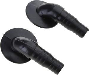 Surf tortue <span class=keywords><strong>climatiseur</strong></span> connecteur de vidange 2 pièces 3/5 pouces <span class=keywords><strong>climatiseur</strong></span> tuyau de vidange <span class=keywords><strong>raccord</strong></span> coudé avec anneau en caoutchouc - Product Image 3