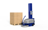 Machine d'emballage automatique de palettes par film étirable pour robot mobile SAPPER-S1