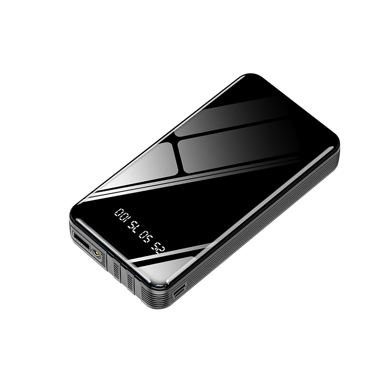 Slim custom logo battery power bank 20000mah powerbank promotion charger 20000 mah power banks For Earphone