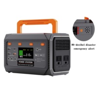 Batterie Externe Portable 300W pour Maison/Extérieur, Stockage d'Énergie, Onde Sinusoïdale Pure, MPPT, Gonfleur de Pneus de Voiture