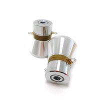 Transduser Piezo Pembersih Ultrasonik 28K 60W PZT8 untuk Peralatan Pencucian Ultrasonik Suku Cadang Otomatis