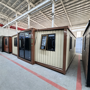 Casa Prefabbricata Personalizzata Espandibile in Container da 20 o 30 Piedi, Edificio Prefabbricato con Bagno <span class=keywords><strong>Esterno</strong></span> per Immobiliare - Product Image 1