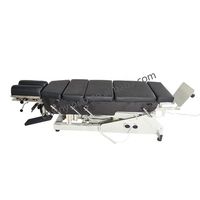 Table chiropratique inclinable électrique avec 5 gouttes pour traitement de physiothérapie