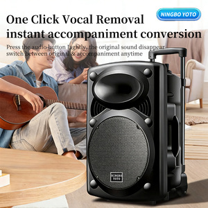 Altavoz Portátil con <span class=keywords><strong>Bluetooth</strong></span> YOTO de Alta Calidad, 1200 Vatios, con Ruedas, para Exteriores, con Batería, de <span class=keywords><strong>12</strong></span> Pulgadas - Product Image 4