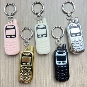 Vintage Mobile Acrylic <b>Phone</b> Keychain <b>Retro</b> Old Cell <b>Phone</b> Pendant Cute Mini Handbag Charm for Key Backpack Decoration - Product Image 1