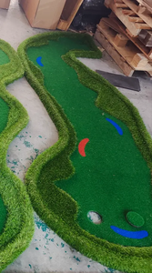 Nhà máy ngoài trời sân Golf mini cỏ nhân tạo đưa màu xanh lá cây Mat cho Golf thực hành - Product Image 6