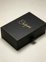 Emballage de luxe personnalisé pour flacon de parfum avec tiroir coulissant 50 ml 100 ml, boîte cadeau pour huile essentielle, bougie parfumée, cosmétique
