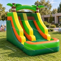 Vente chaude Parc de jeux commercial Parcours d'obstacles Château gonflable Thème licorne