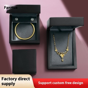 Factory Direct Ancient Method Jewelry <b>Box</b> Rectangle Shape for Ring <b>Earrings</b> Necklace Bracelet Storage Gift Wood <b>Box</b> - Product Image 3