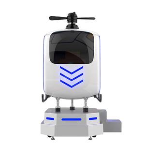 9D VR <span class=keywords><strong>Avion</strong></span> Jeu Simulateur Réalité Virtuelle Vol Hélicoptère Arcade Équipement Métal Matériel Gagner De L'argent Caractéristique - Product Image 3