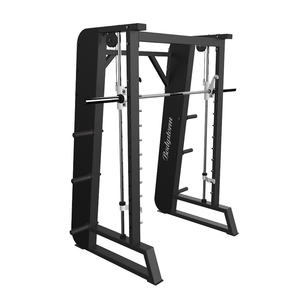 Máquina <span class=keywords><strong>Smith</strong></span> Comercial para Gimnasio, Construcción de Acero Resistente con Bloqueo de Seguridad y Barra Ajustable - Product Image 1