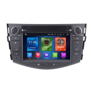 2DIN Android10.0 radio de coche REPRODUCTOR DE <span class=keywords><strong>DVD</strong></span> para Toyota Rav 4 2007 2008 2009 2010 2011 2012 navegación GPS unidad principal estéreo Wifi - Product Image 1
