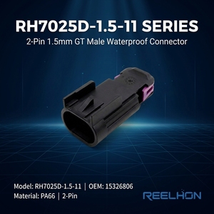 Conector de terminal automotriz Reelhon de 2 pines y 1.5 mm 15326806 DJ7025D-1.5-11, conector de cableado eléctrico a prueba de agua para automóvil - Product Image 1