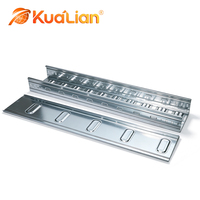 KUALIAN Goulotte de câblage moulée en acier, système de support robuste pour câbles électriques, solution industrielle de gestion des câbles