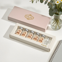 Logo personnalisé petit flacon compte-gouttes huile essentielle boîte en papier 5ml 10ml flacon compte-gouttes découverte ensemble boîtes flacons compte-gouttes ensemble boîte