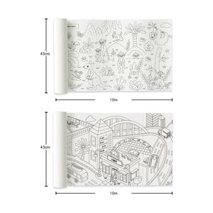 Grand Poster à colorier, papier artisanal, nappe à colorier, idéal pour cadeau, <span class=keywords><strong>classe</strong></span>, fête d'anniversaire, maison, <span class=keywords><strong>dessin</strong></span>, rouleau <span class=keywords><strong>de</strong></span> papier pour enfants - Product Image 5