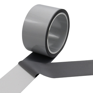 Hình ảnh tùy chỉnh vật liệu phản chiếu màu xám bạc nhiệt phản chiếu lót chuyển băng 5cm vải phản chiếu cho áo khoác in ấn - Product Image 3