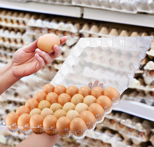 Rõ ràng nhựa trứng thùng carton số lượng lớn gà trang trại Kinh doanh nhà tủ lạnh lưu trữ an toàn giữ trứng trong số lượng lớn khay - Product Image 4