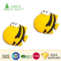 Aimant de réfrigérateur 3D personnalisé en PVC, aimant en caoutchouc souple, autocollant décoratif souvenir pour cadeau promotionnel et décoration intérieure