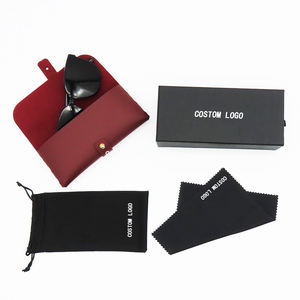 <span class=keywords><strong>Lunettes</strong></span> de soleil personnalisées en vrac avec étui, pochette d'organisation pour <span class=keywords><strong>lunettes</strong></span> de soleil en Pu, boîte de rangement souple pour <span class=keywords><strong>lunettes</strong></span> avec logo - Product Image 5