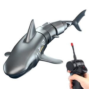 T14 Mini High Simulation RC Shark Remote Control Diving Shark <b>Swimming</b> Pool Fishbowl <b>Toys</b> Birthday Gifts for Kids - Product Image 1