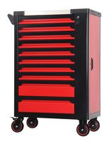 Chariot à outils à 10 tiroirs, chariot à outils robuste en acier industriel avec 359 outils de qualité supérieure pour garage et atelier