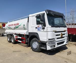 HOWO 2*8 20 camion arroseur cubique, avant quatre arrière huit châssis véhicule d'ingénierie municipale - Product Image 2