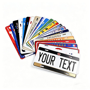 HotSale Cheap Custom Multi-Use Decorative <strong>License</strong> <strong>Plate</strong>,Aluminum Tag for Auto Decoration/Home Wall/Garage/Man Cave Decoration - Product Image 1