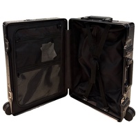 Ensemble de 3 valises rigides en ABS+PC avec cadre en aluminium, 20, 24, 28 pouces, 8 roues, logo personnalisé, silencieuses, vente en gros, direct usine