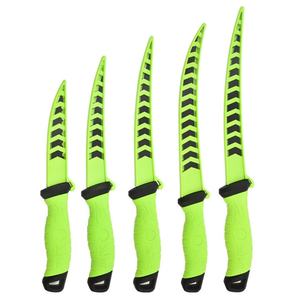 Cuchillo de Pesca y Camping, Hoja de Acero Inoxidable con Punta Caída, Mango de Plástico, Grosor de 2mm, Multiusos - Product Image 4