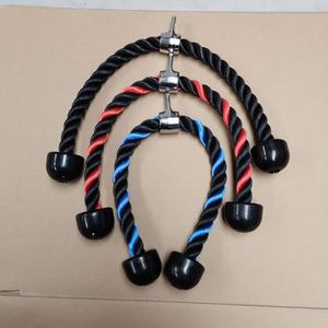 Wholesale Professional Gym Double Grip Fitness <strong>Pull</strong> <strong>Rope</strong> Nylon <strong>Rope</strong> Steel Buckle Strong Wearable <strong>Tricep</strong> <strong>Rope</strong> - Product Image 2