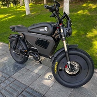Vélo électrique tout-terrain pour adultes -SS10 3000W sans balais 60V avec deux batteries et suspension hydraulique avant/arrière - Original d'usine